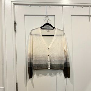 Aritzia sheer cardigan